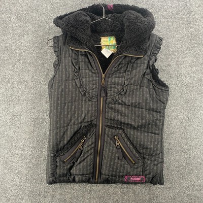 Billabong Puffer Vest Womens Medium M 