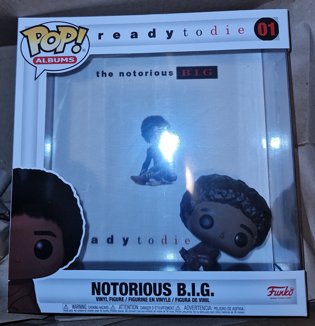 The Notorious Big Funko Pop 01 Album 