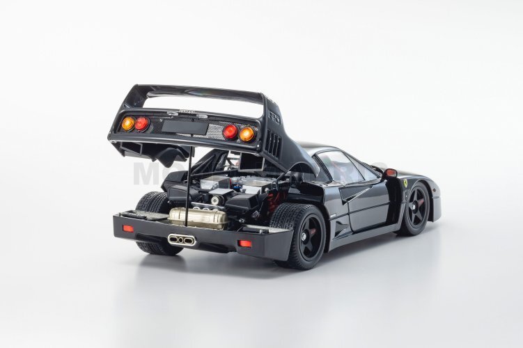 Kyosho KY8416BK Ferrari F40 1987 Black With Openings - 1/18