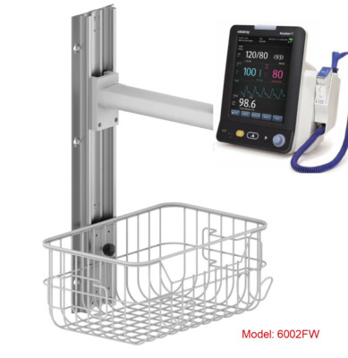WALL MOUNT FOR Mindray  Accutorr  3/7 vital MONITOR , 4 CONFIGURATIONS TO CHOOSE