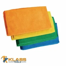 HI Visibility Microfiber Cleaning Cloth Set of 4
