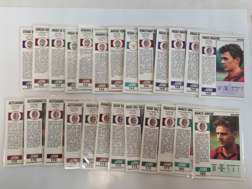1992 Score Italian Serie A Cards w/ Klinsmann, Maldini, etc #1-300 YOU PICK - Picture 131 of 182