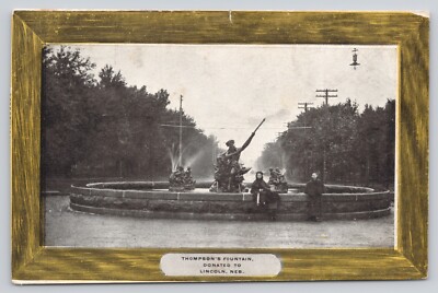 Lincoln, Nebraska, Thompson's Fountain Donated To Lincoln, Nebraska A3442