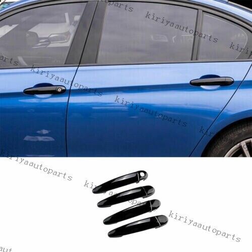 For BMW F30 F35 2013-2018 2019 ABS Carbon Fiber Outside Door Handle Cover Trim