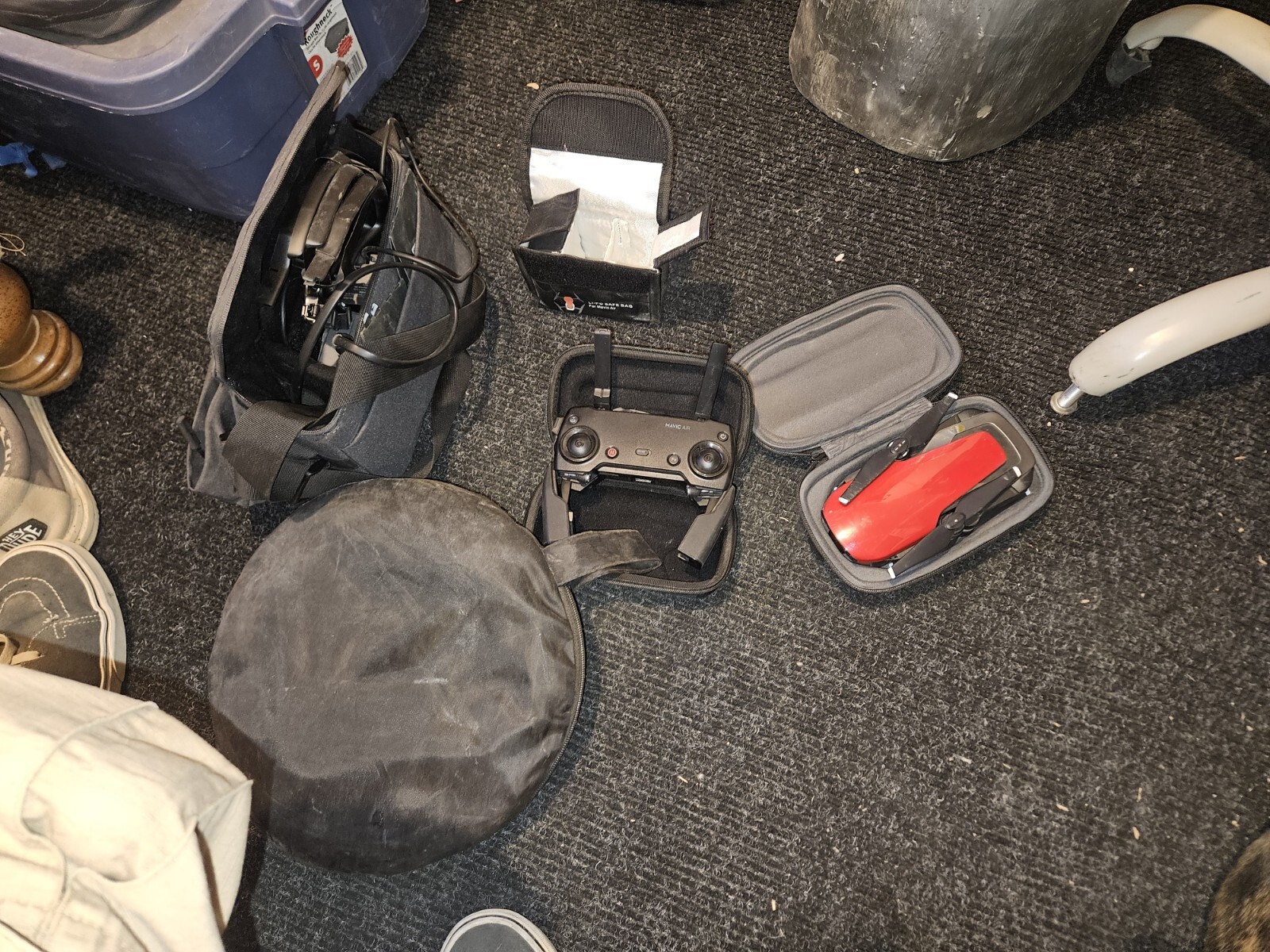 DJI MAVIC Air Flame Red Fly More Bundle+ Free Ship