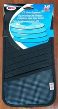 Lot of 5 BELL CD/DVD VISOR ORGANIZER 10 CAPACITY NEW