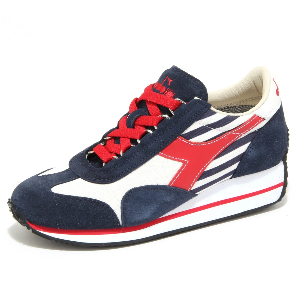 6137N sneakers donna DIADORA HERITAGE rosso/blu sneakers shoes woman