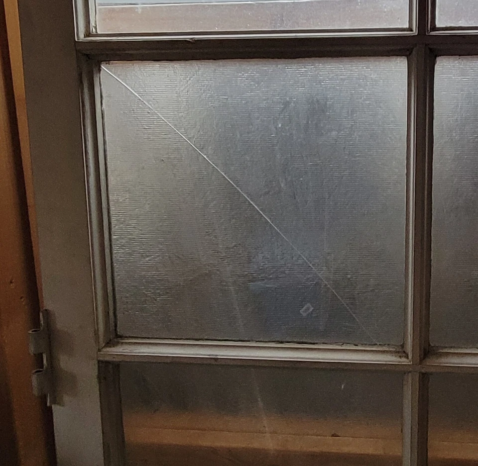 Antique Late 1800's 12 Lite French Doors - Image 3 of 4