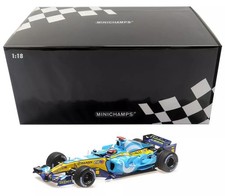 Minichamps Renault F1 R25 Team Renault N 1 World Champion Winner French Gp 2005 Fernando Alonso 1:18 117051005