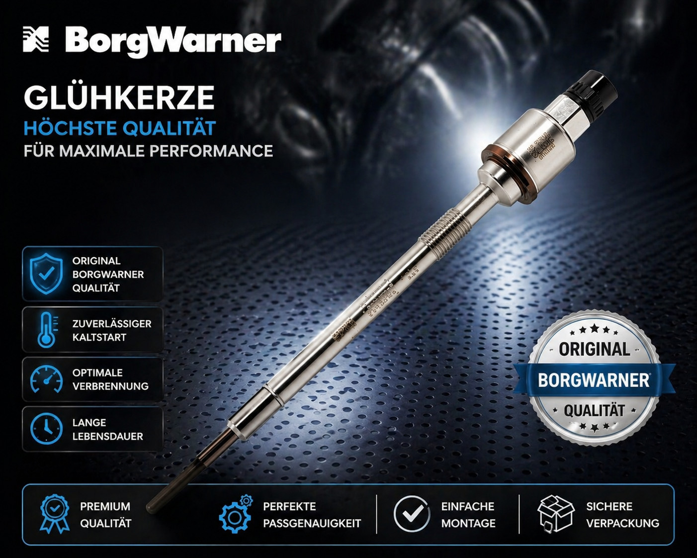 BorgWarner BERU Glow Plug PSG006 for Astra Mk VI OPEL Cascada