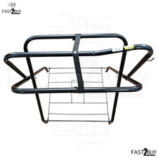 Kerbl Sattelbock Sattelhalter Metall pulverbeschichtet schwarz 71x46x89cm Stände