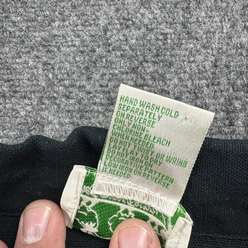 Quacker Factory Jacket Womens Large Floral Butterfly Embroidered Boho Garden - Image 4 of 4