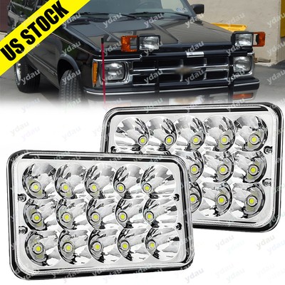 2PCS LED Headlights Headlamp Fit For BLIZZARD Snowplow Snow Plow 680LT 720LT 810