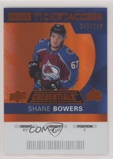 2021 Credentials 2020-21 Debut Ticket Access Orange /149 Shane Bowers #135 00jz