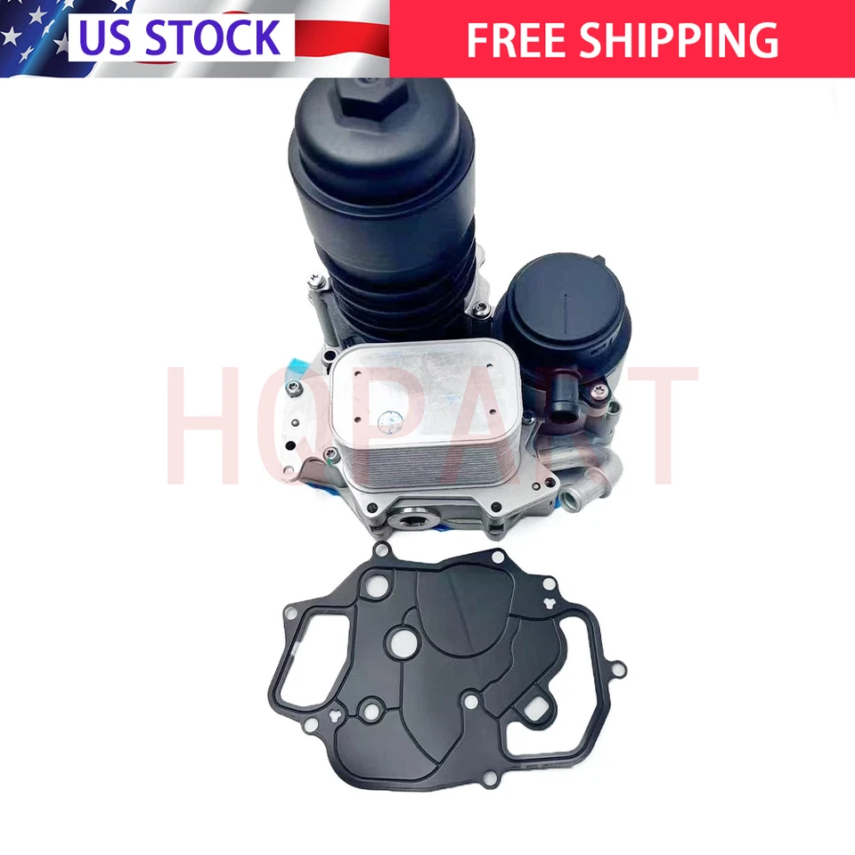 For Audi Q7 Touareg 2009-2015 Engine Oil Filter Housing 059115397AJ 057115433A Foto 4 de 4