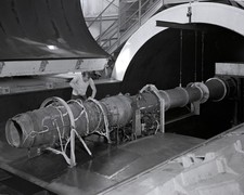 Westinghouse J34-WE-32 Jet Altitude Wind Tunnel NACA Lewis Ohio 8x10 photo 1950