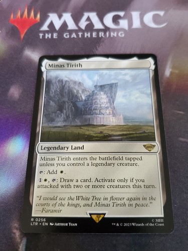 Mtg. Minas Tirith. Lord of the Rings. Pack Fresh