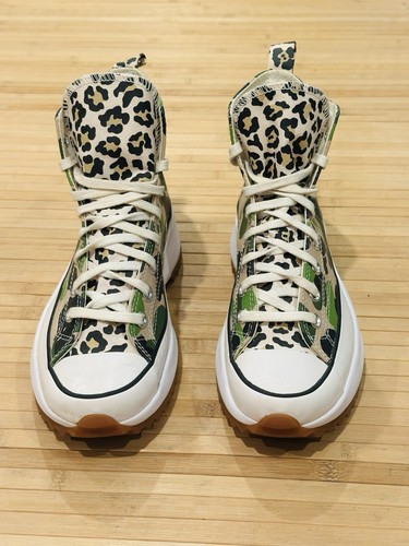 Converse Run Star Hike Platform Hightop stampa ghepardo e mimetica da donna taglia 8,5 - Foto 4 di 12
