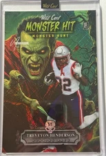 🔥 TreVeyon Henderson Rookie Card 2025 Haunted Hits Monster Hit Mammoth 1/1 🔥