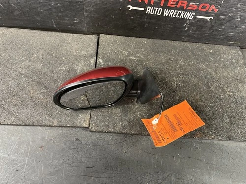 12-14 NISSAN JUKE POWER DRIVER LEFT LH SIDE VIEW DOOR MIRROR NISMO RED