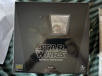 Star Wars Republic Commando Gentle Giant Boss mini bust exclusive LE 1300 NEW