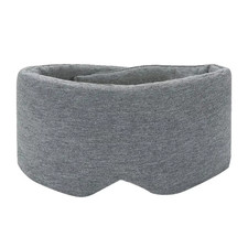 100 Cotton Sleep Mask Soft Breathable Sleeping Eye Cover Adjustable Eyeshade Bl