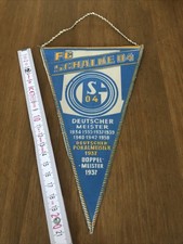 fc schalke 04 wimpel/Pennant/Fanion 🔵⚪️⚒⚪️🔵