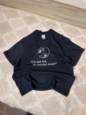 Guinness Surreal Squirrel Dream Quote Vintage T Shirt Y2K Mens Size L Black