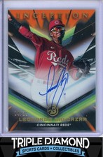 2023 Bowman Inception Leonardo Balcazar Prospect Auto Orange #14/25 B391