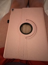 360  Rotating Folio Case for Apple iPad Pro Pink Rose Gold Stand Cover