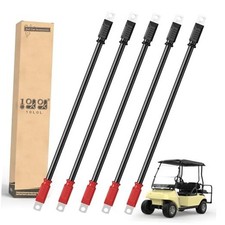Golf Cart Battery Cable Set for Club Car DS 1995-Up, 48V 4 Gauge golf cart
