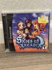 Skies of Arcadia (Sega Dreamcast, 2000) Complete in Original Box w Manual CIB