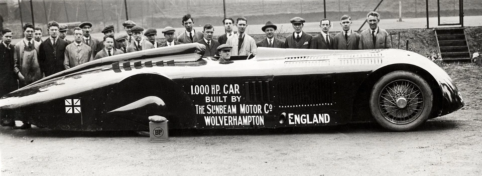 Segrave's Sunbeam 1000 HP Land Speed Record 1927 Western Models SB 1/43 - Immagine 3 di 3