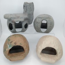 1960s The Flintstones Louis Marx Co Building Lot Super Market Gas Station  More