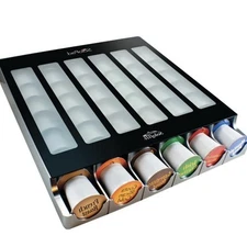 SoloPad K Cup Dispenser Countertop Storage Organizer Holds 42 Single Serve Pod