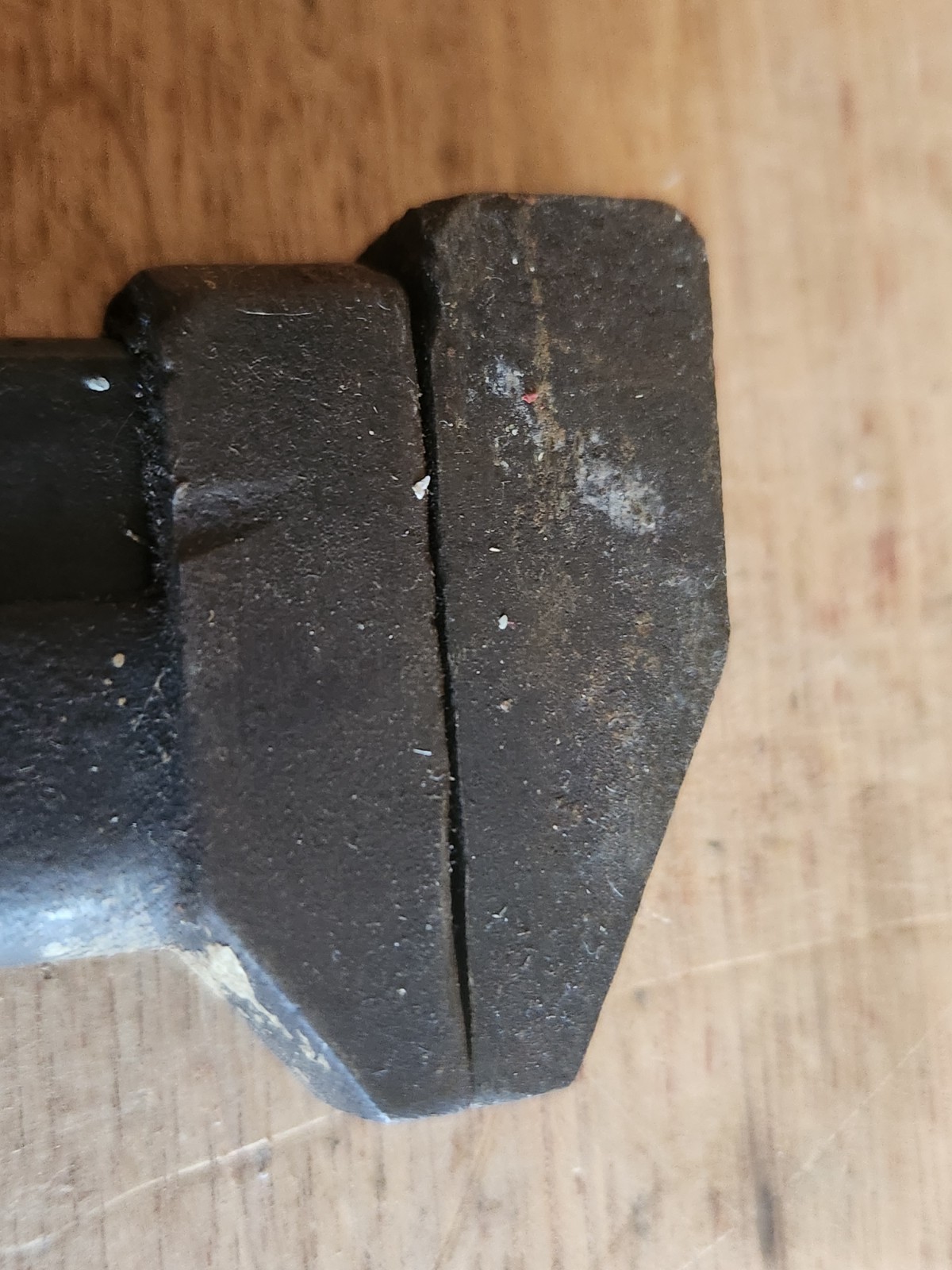 W & B Monkey Wrench JH Williams USA Wood Handle Hammer Head Vintage Antique