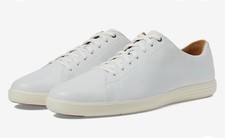 C26515 COLE HAAN MEN'S GRAND CROSSCOURT II SNEAKER White LEATHER Featherlite 9.5