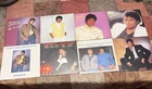 Lot of 8 Michael Jackson Red Disc 45's- Great Condition