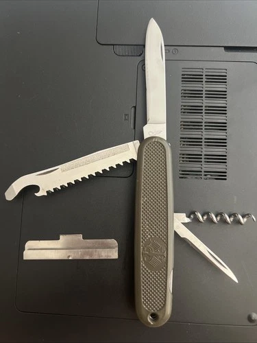 Adler GAK-108-2 Real! GERMAN BUNDESWEHR ARMY POCKET KNIFE Nice!  ✅🌟🇩🇪