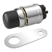 Push Button Starter Switch 12V 50A, Waterproof Momentary Start Switch for Car...