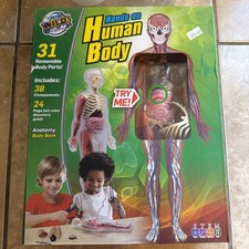 Wild Science Hands On Human Body Anatomy Learning Activity Kit New  Sealed G35
