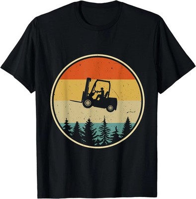 vintage Forklift Certified Forklift Operator Lift Truck Gift Unisex T-Shirt