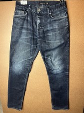 Banana Republic Straight Fit 29x32 Dark Wash Men  s Jeans Stretch Denim