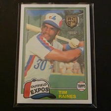 2020 Topps - Rookie Card Retrospective Logo Medallions Tim Raines #RCR-TR. rookie card picture