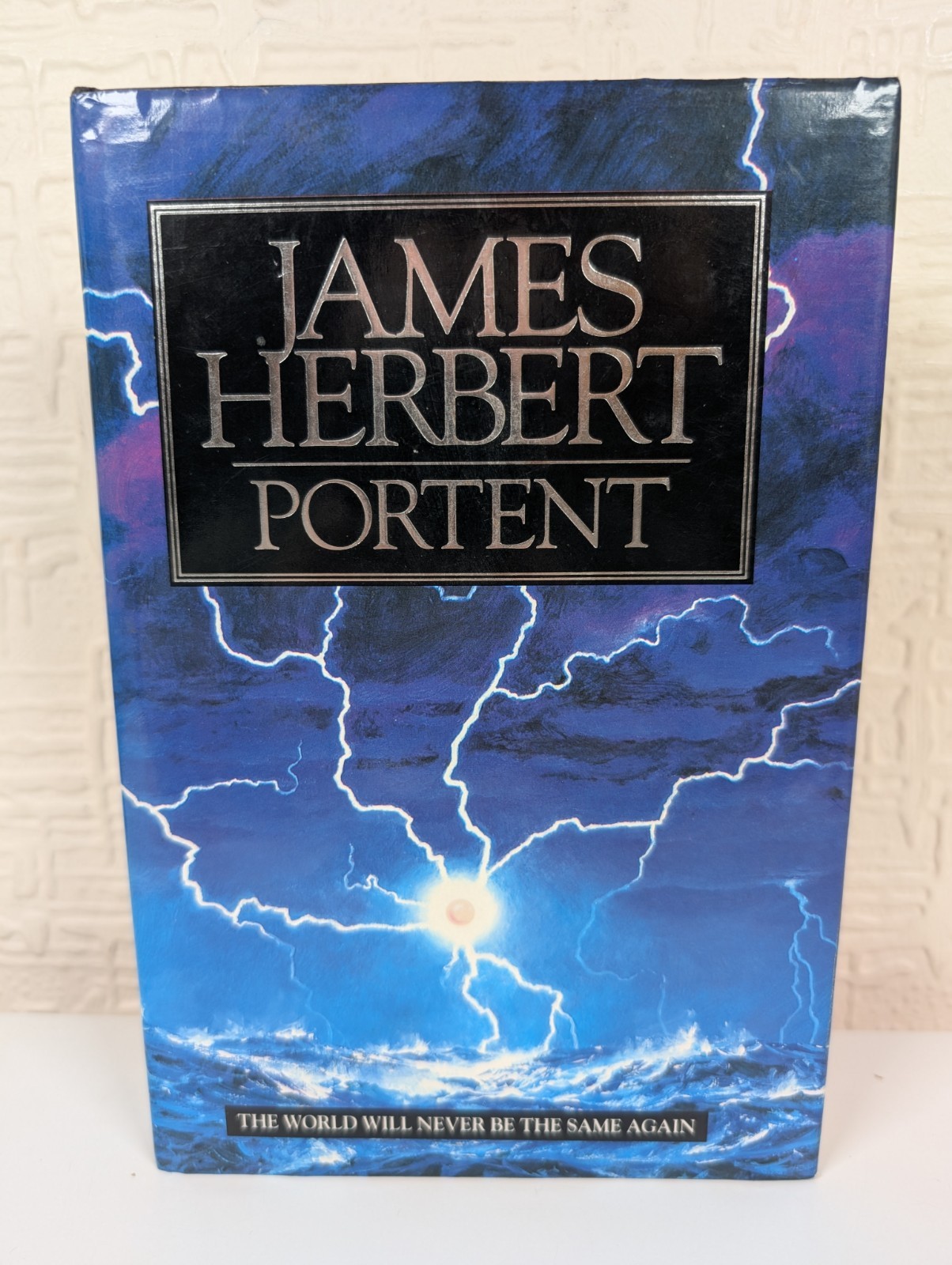 Portent By James Herbert Hardback Book 1992 1st Edition