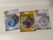 Lot Of 3 Duncan Yo-Yo Peanuts Snoopy Imperial Butterfly