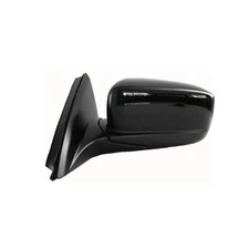 Unpainted Power Flat Driver Side Door Mirror Manual Folding 128-53159L
