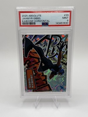 2025 Panini Absolute - Kaboom! Horizontal Jahmyr Gibbs #29 for