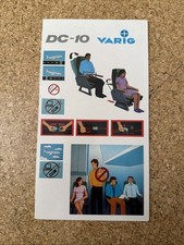 VARIG DC 10 Safety Card