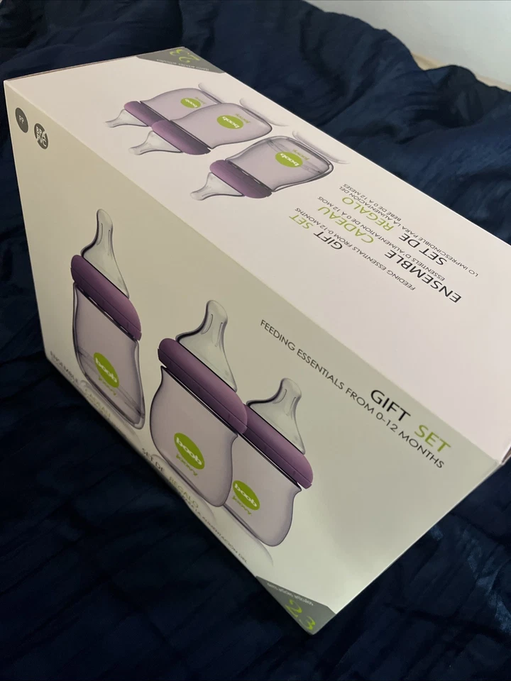 Joovy Boob PP Juego de Regalo Biberón, Púrpura, Juego de 23 Piezas Foto 4 de 4